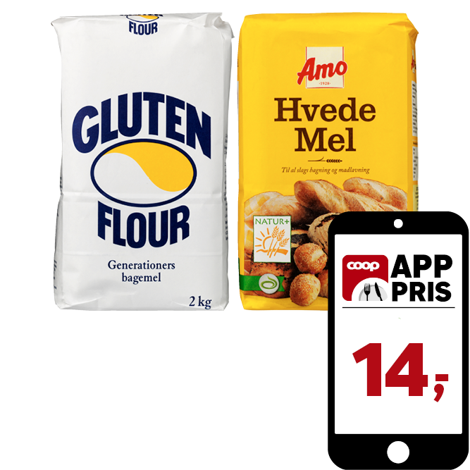 Amo eller Gluten mel