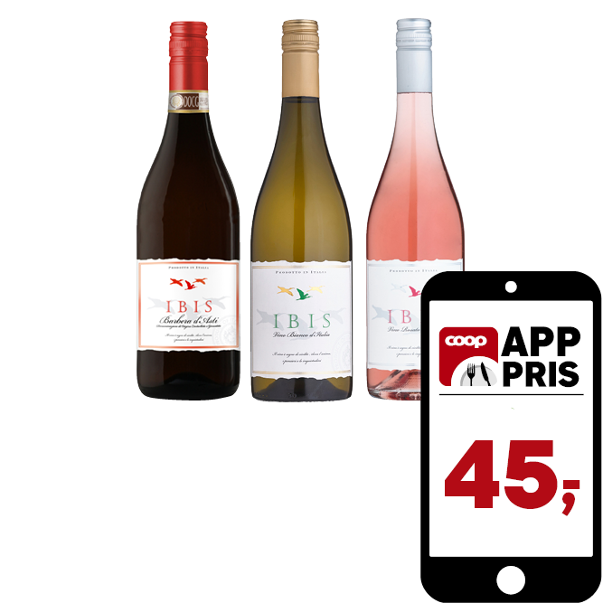 Ibis Barbera d'Asti, Bianco eller Rosato